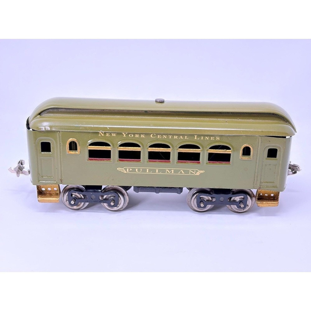Lionel Tin Pullman Passenger Car New York Central Lines Standard Gauge Train